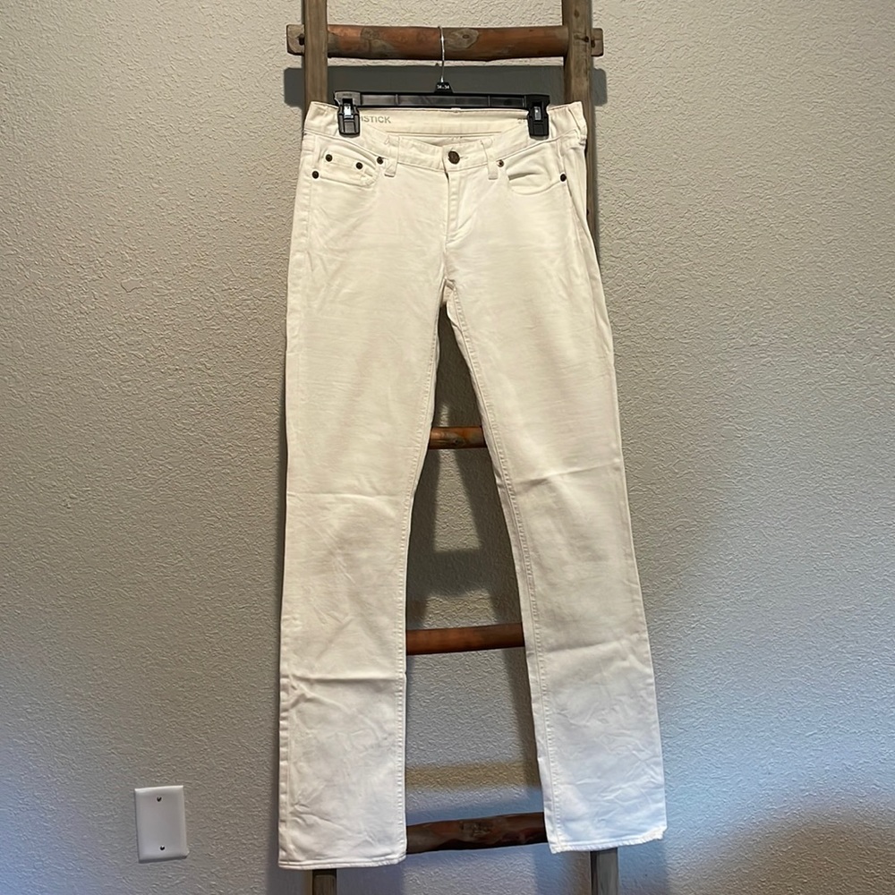 White jeans.